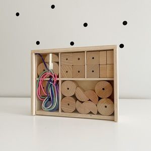 IKEA wooden beading toy